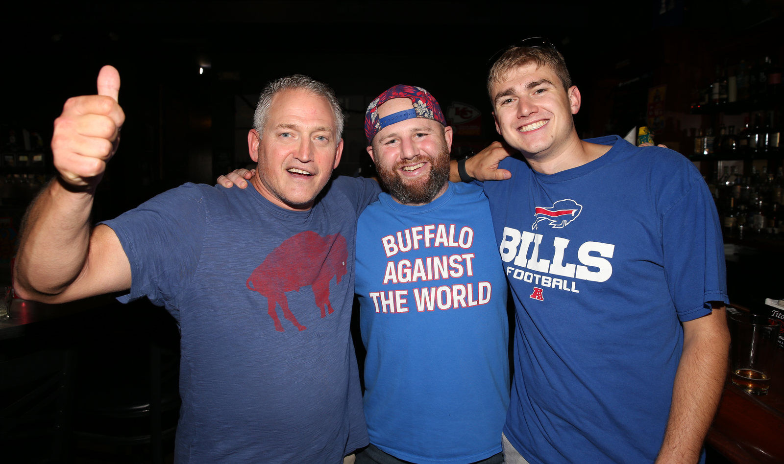 Buffalo Bills backers took over the the Taps on Main Bar